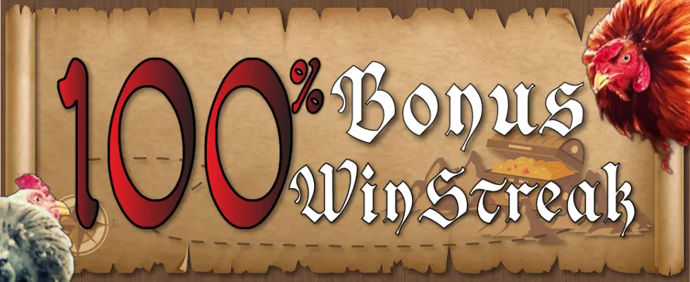 Bonus Winstreak 100%